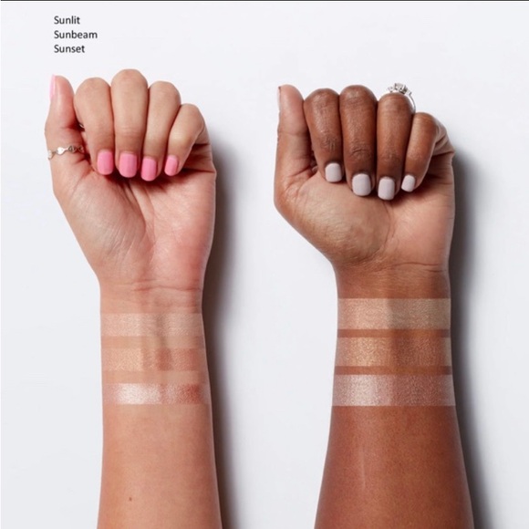 Floss Brighten Up Highlighter in Sunset Pinky Beige BNIB - Picture 3 of 11